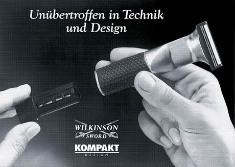 Wilkinson Sword old newspaper advert in German