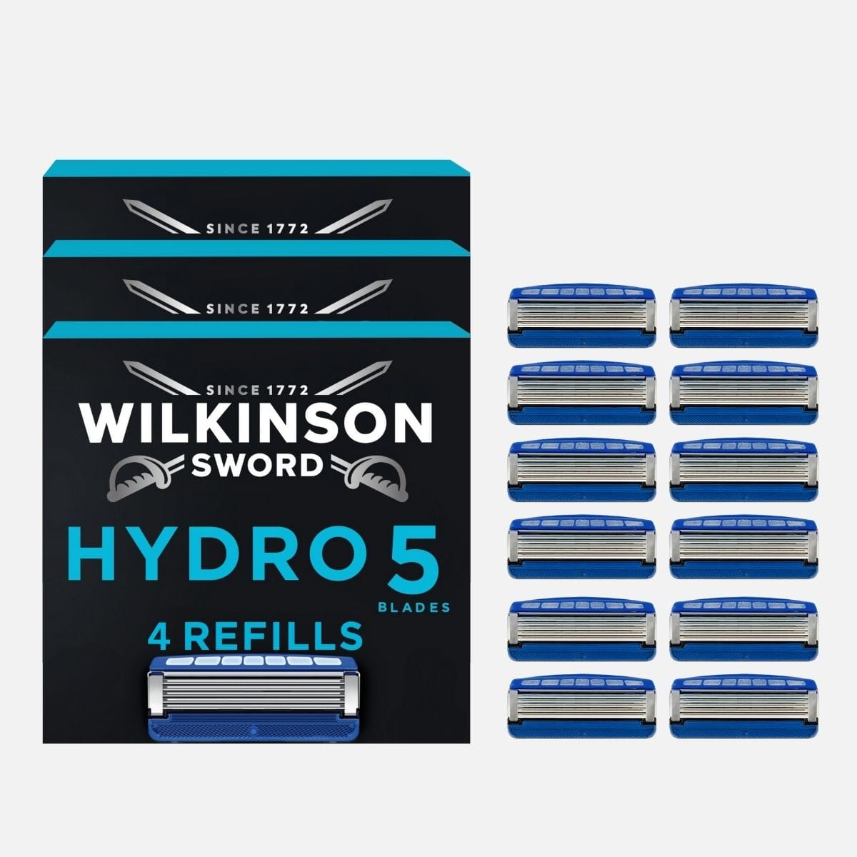 Hydro 5 Men’s Razor Blade Refills 4 pack