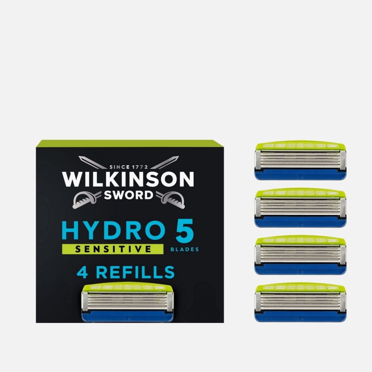 Hydro 5 Sensitive Men’s Razor Blade Refills 4 pack