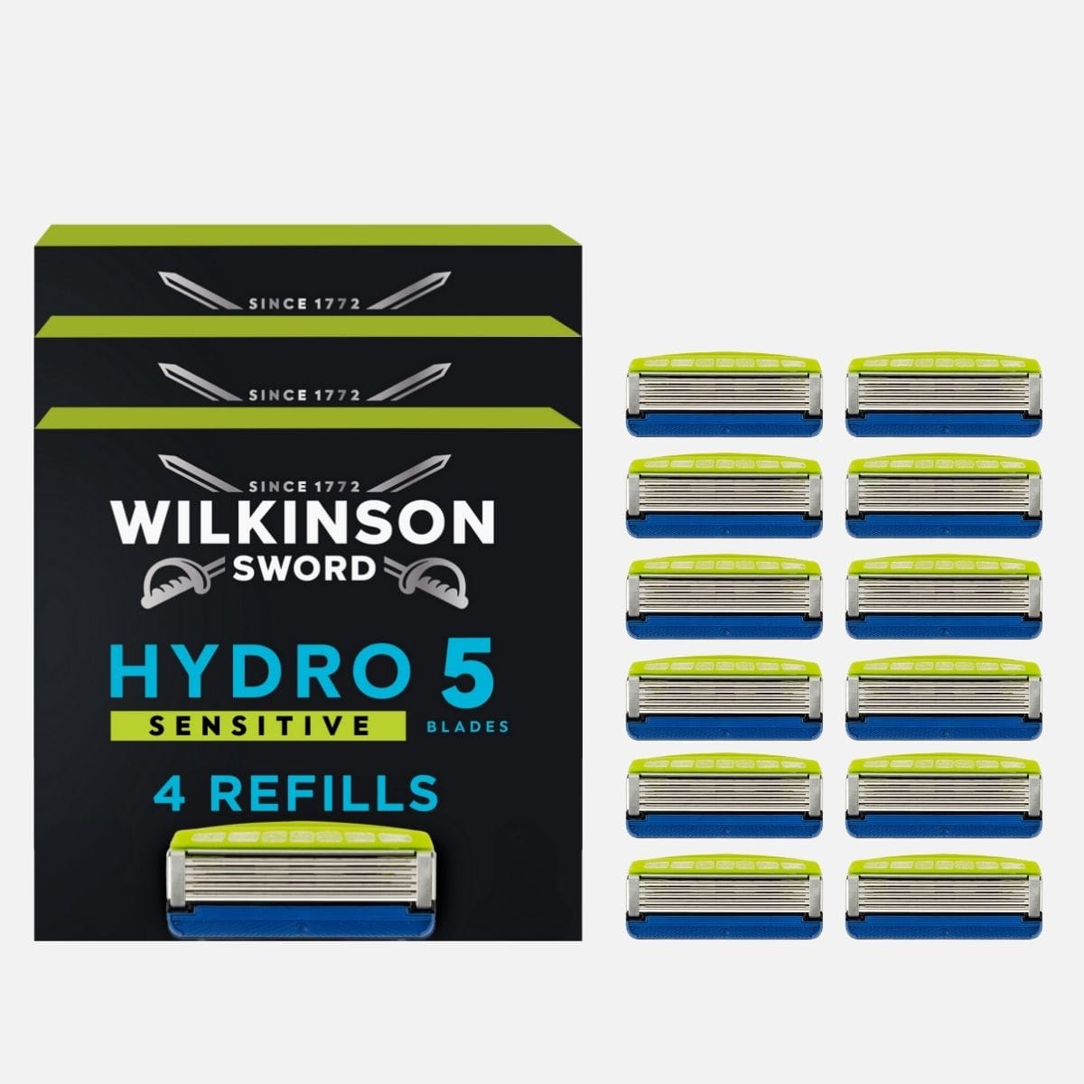 Hydro 5 Sensitive Men’s Razor Blade Refills 4 pack