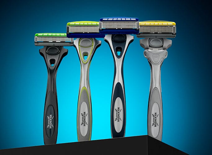 A selection of Wilkinson Sword razors