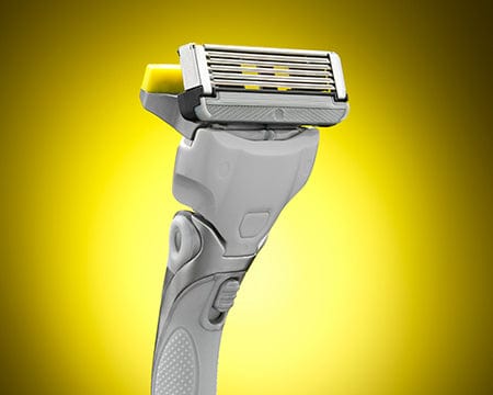 Wilkinson Sword razor with flip back guard