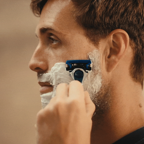 Men shaving with Wilkinson Sword razors
