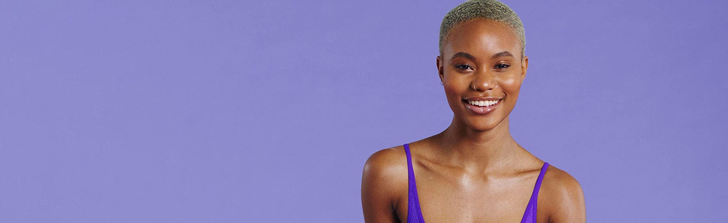 Woman modelling for Intuition by Wilkinson Sword