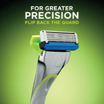 Hydro Razor with flip back guard