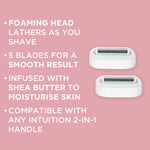 Intuition Ultra Moisture Razor & Blade Pack