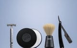 Men's shaving products from Wilkinson Sword, including razors and shaving brush