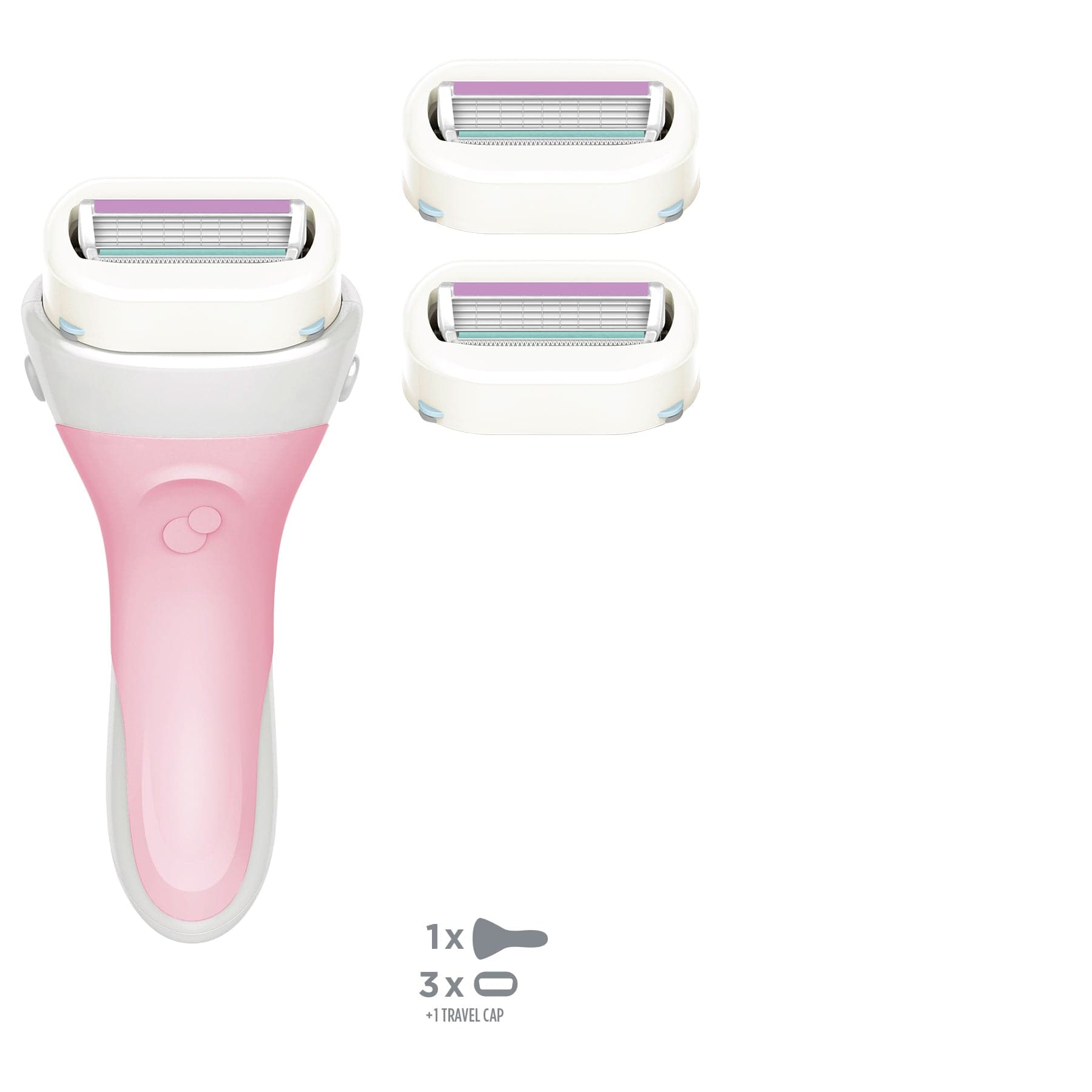 Intuition Ultra Moisture Razor & Blade Pack