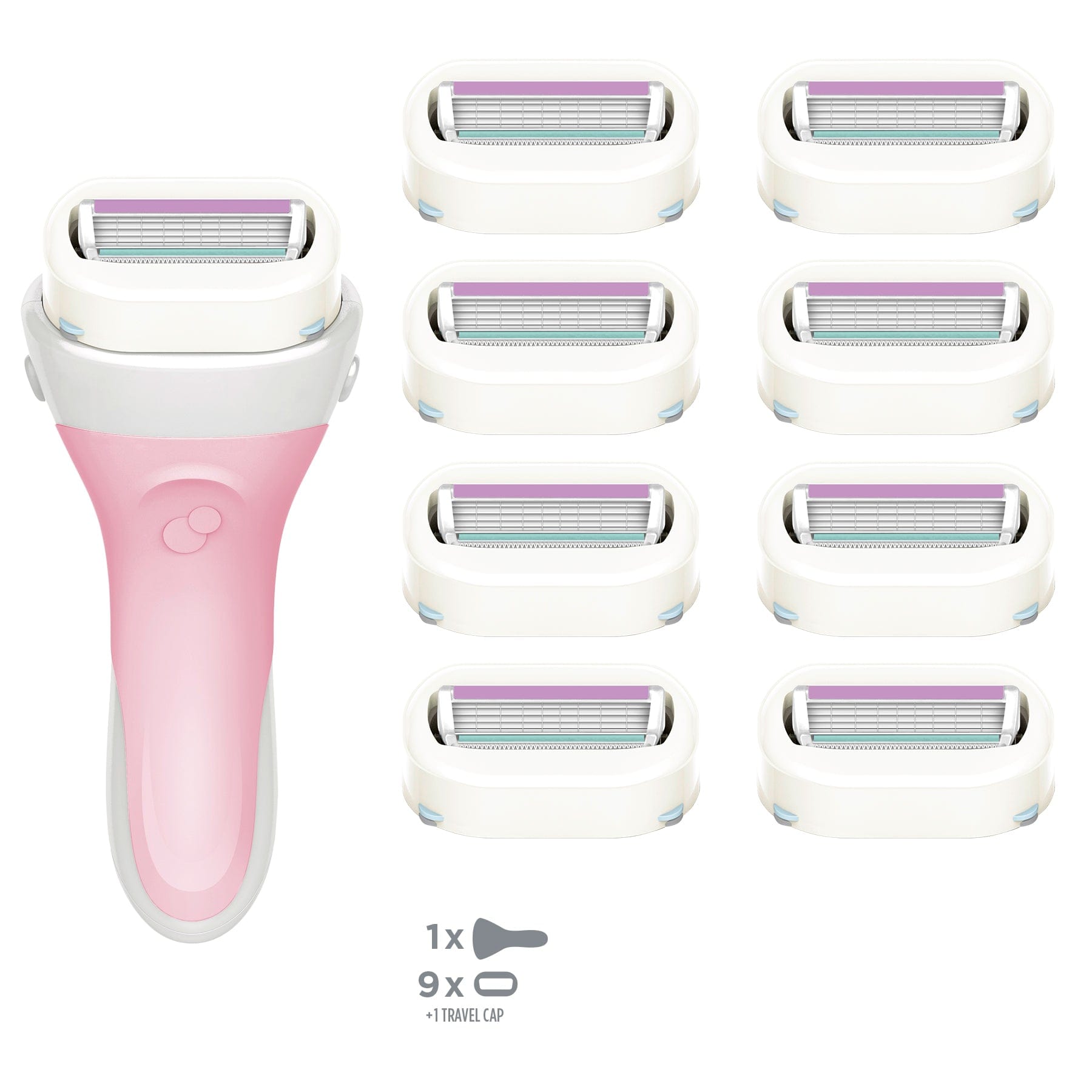 Intuition Ultra Moisture Razor & Blade Pack