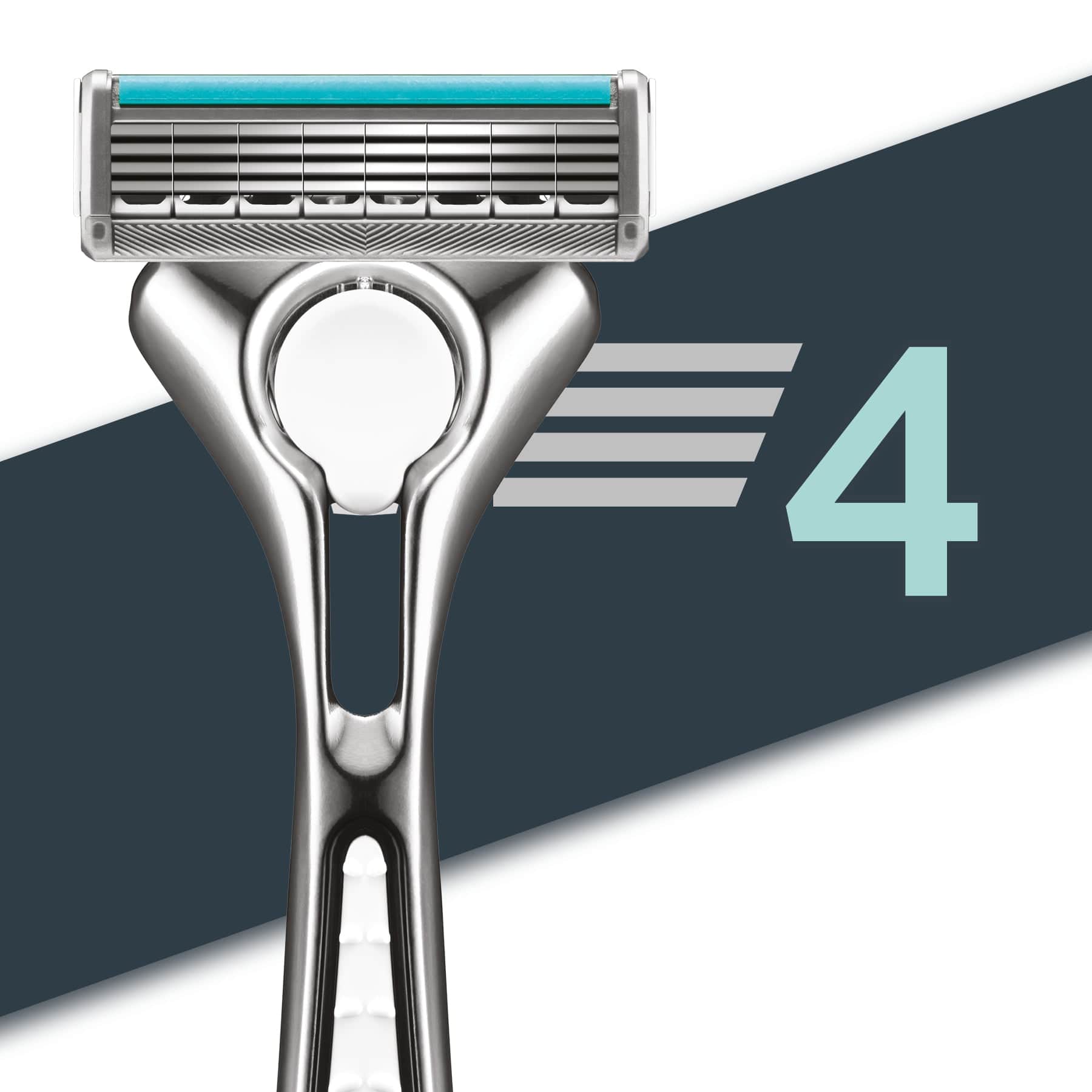 Quattro Titanium Sensitive Razor
