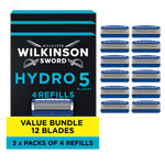 Hydro 5 Men’s Razor Blade Refills 4 pack