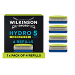 Hydro 5 Sensitive Men’s Razor Blade Refills 4 pack
