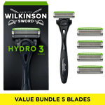 Hydro 3 Men’s Razor & Blade Pack