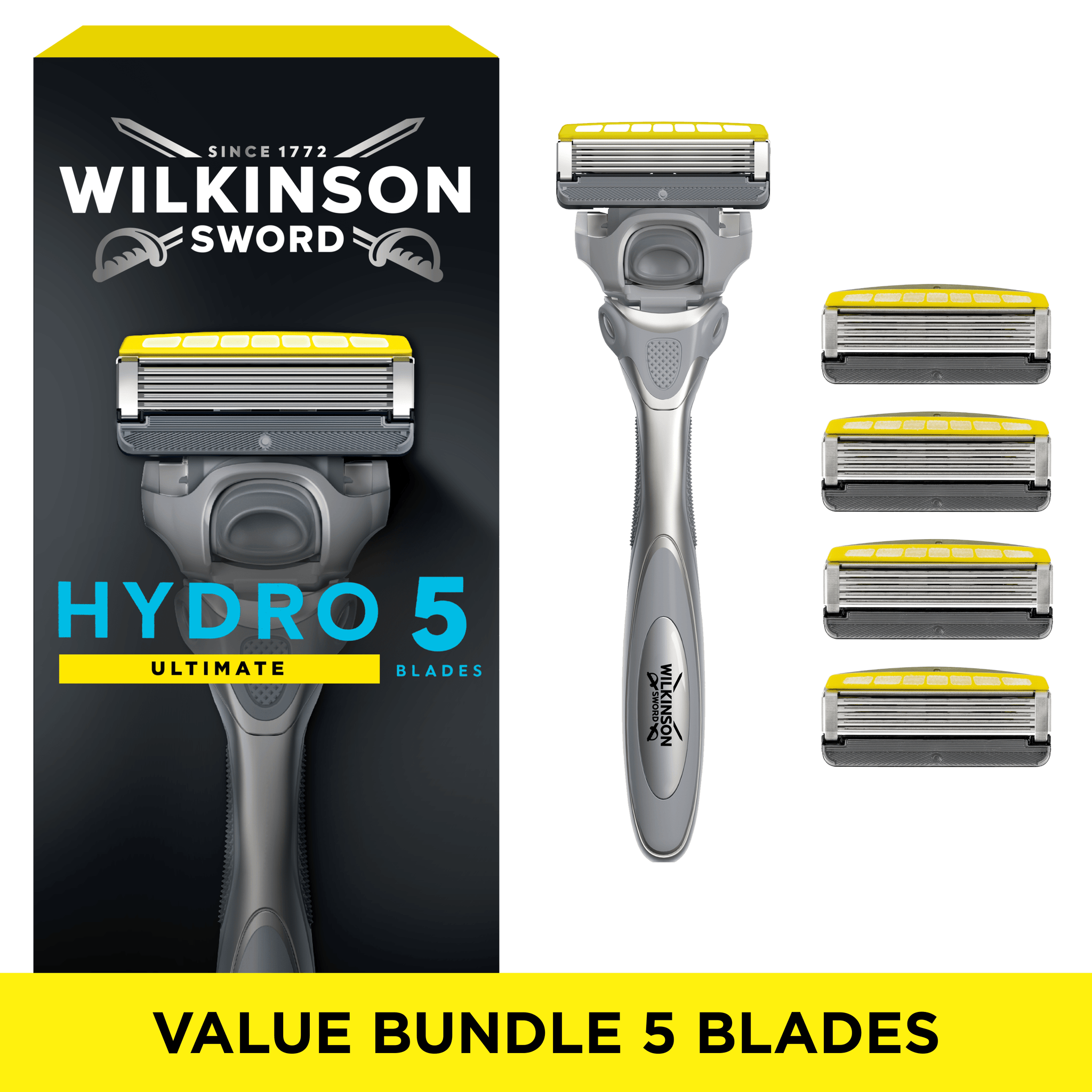 Hydro 5 Ultimate Men’s Razor & Blade Pack