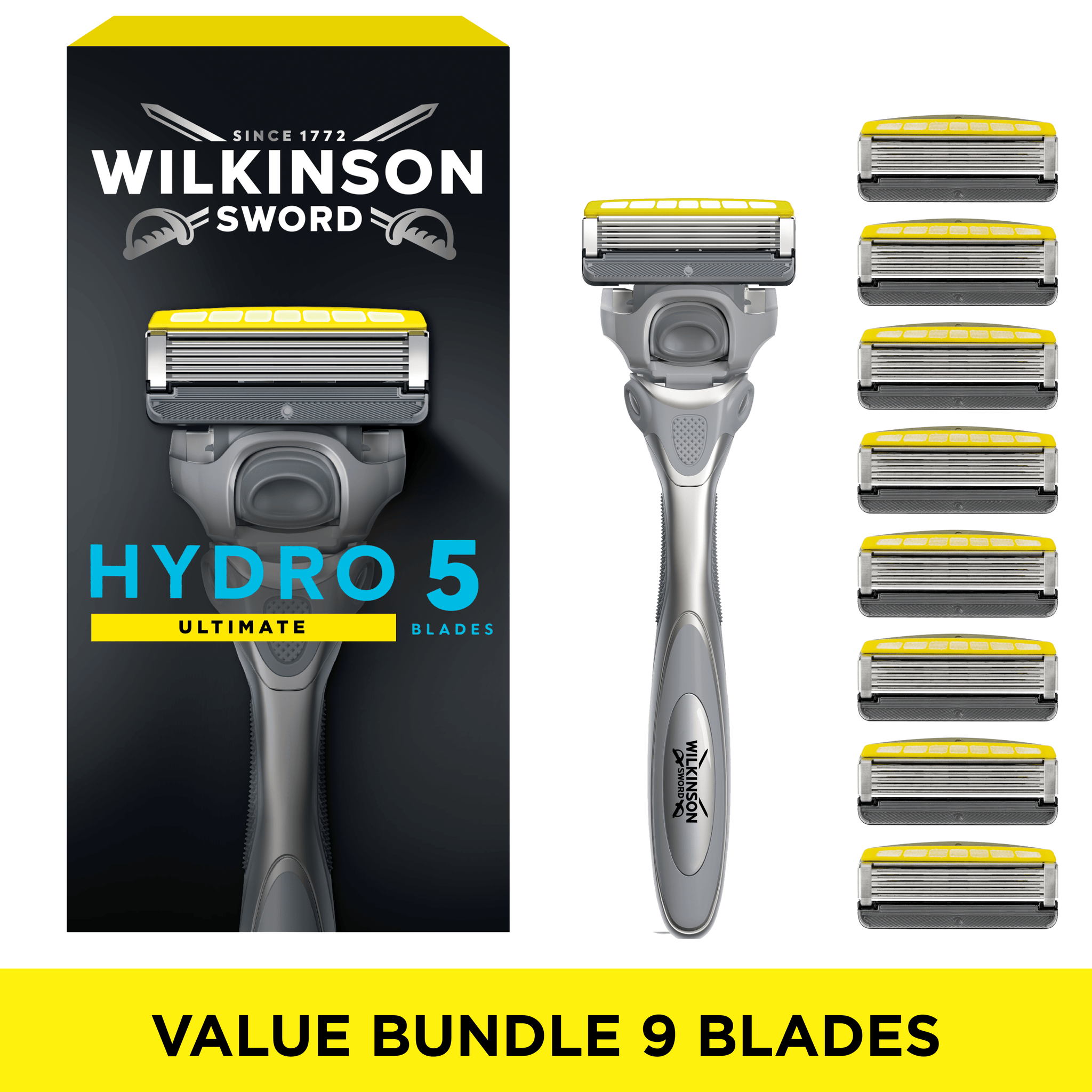 Hydro 5 Ultimate Men’s Razor & Blade Pack