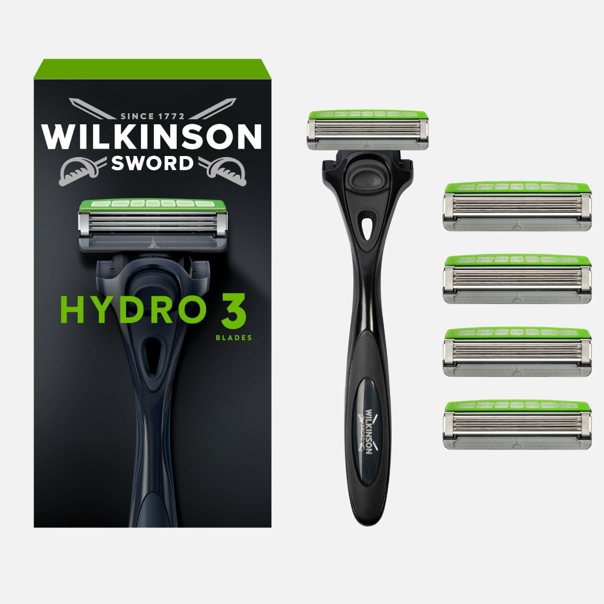 Hydro 3 Men’s Razor & Blade Pack