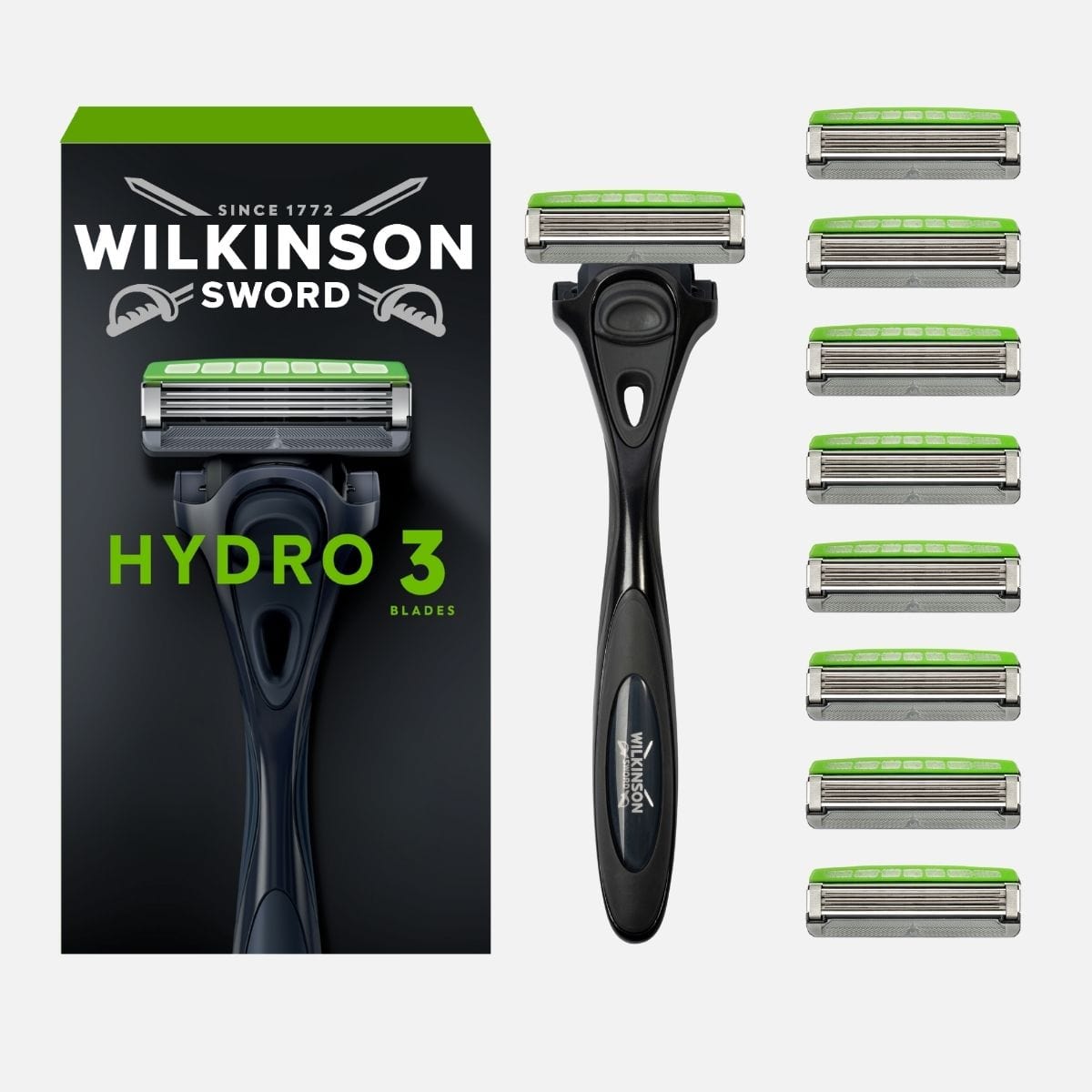 Hydro 3 Men’s Razor & Blade Pack