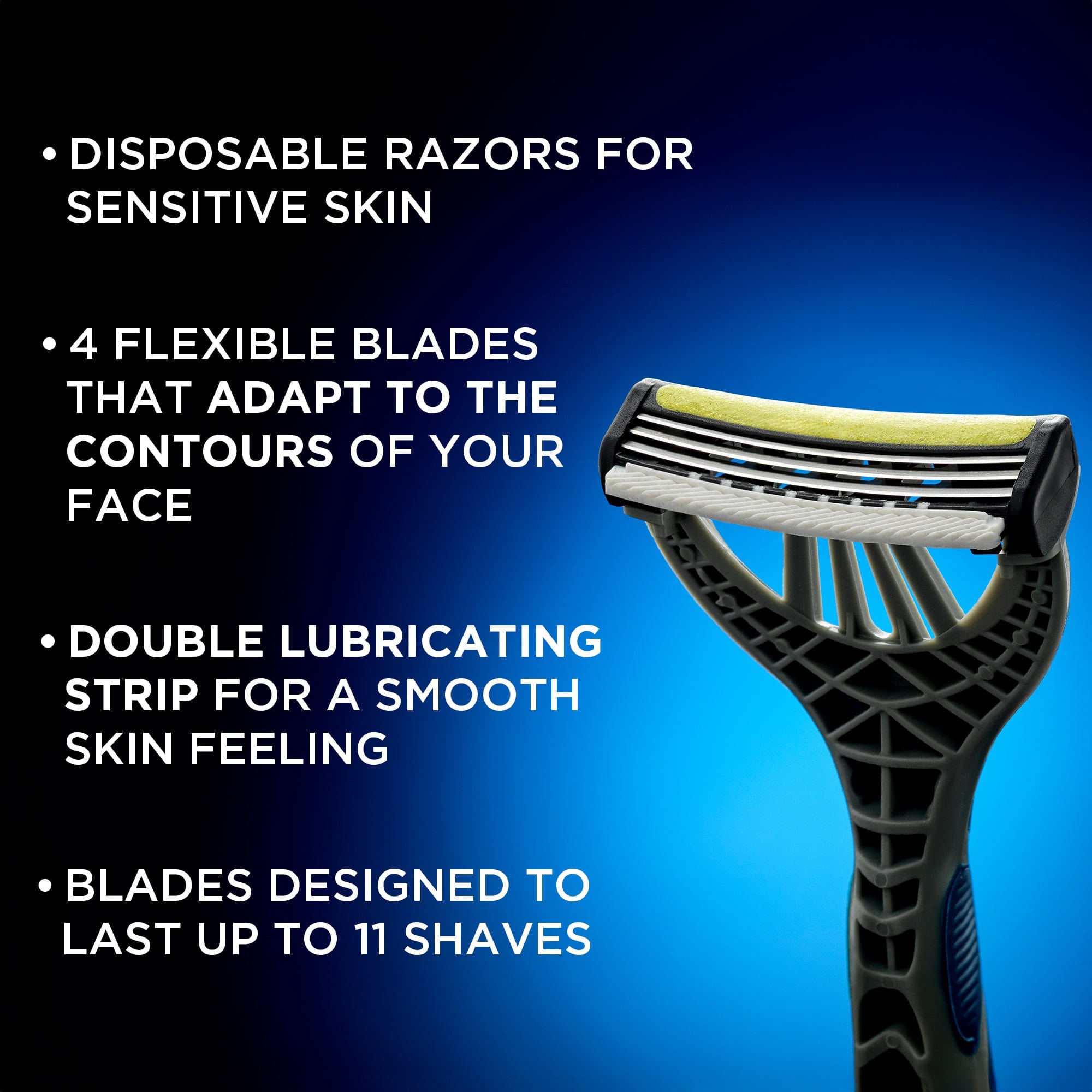 Xtreme 3 Ultimate Men's Disposable Razor 4 pack