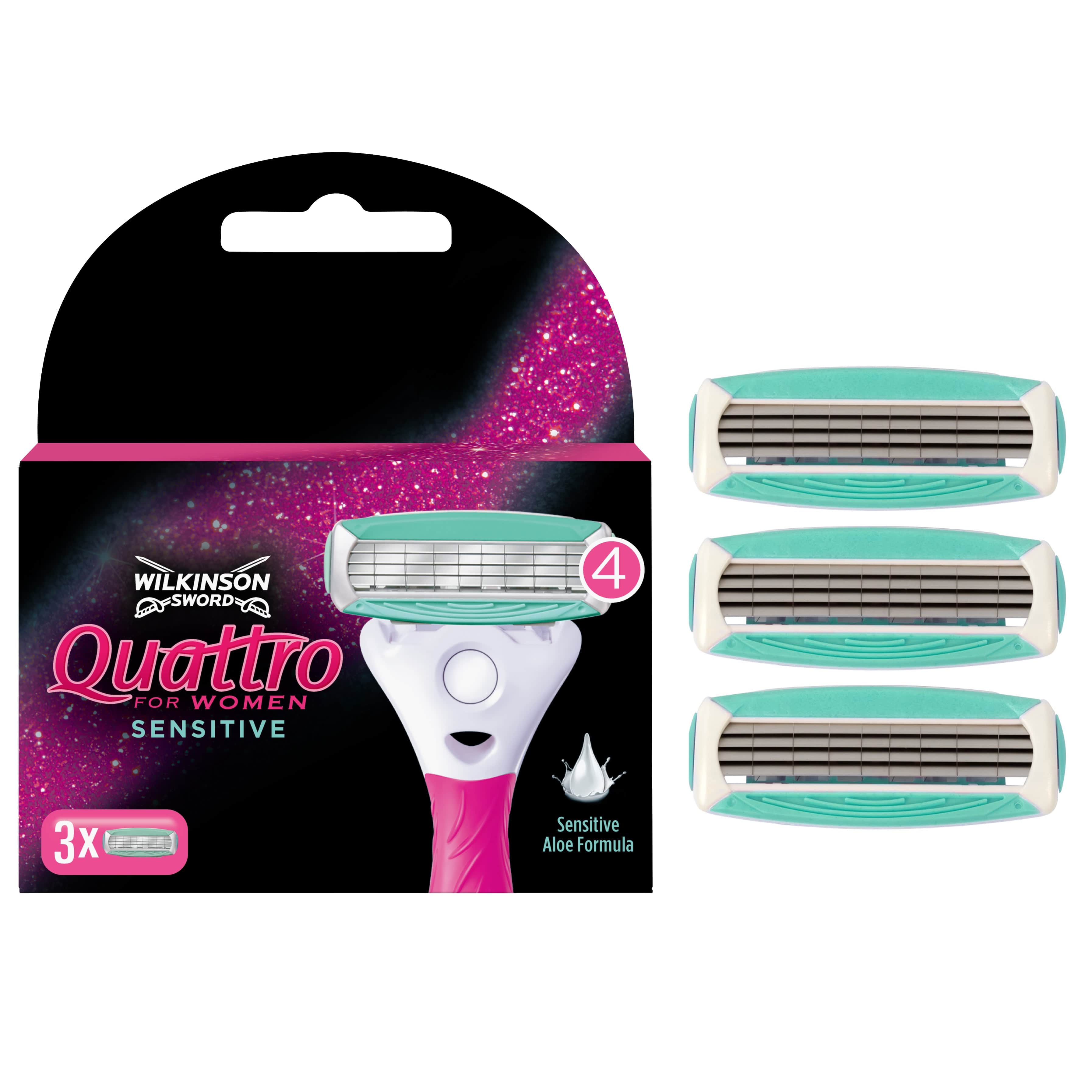 Quattro For Women Razor Blades