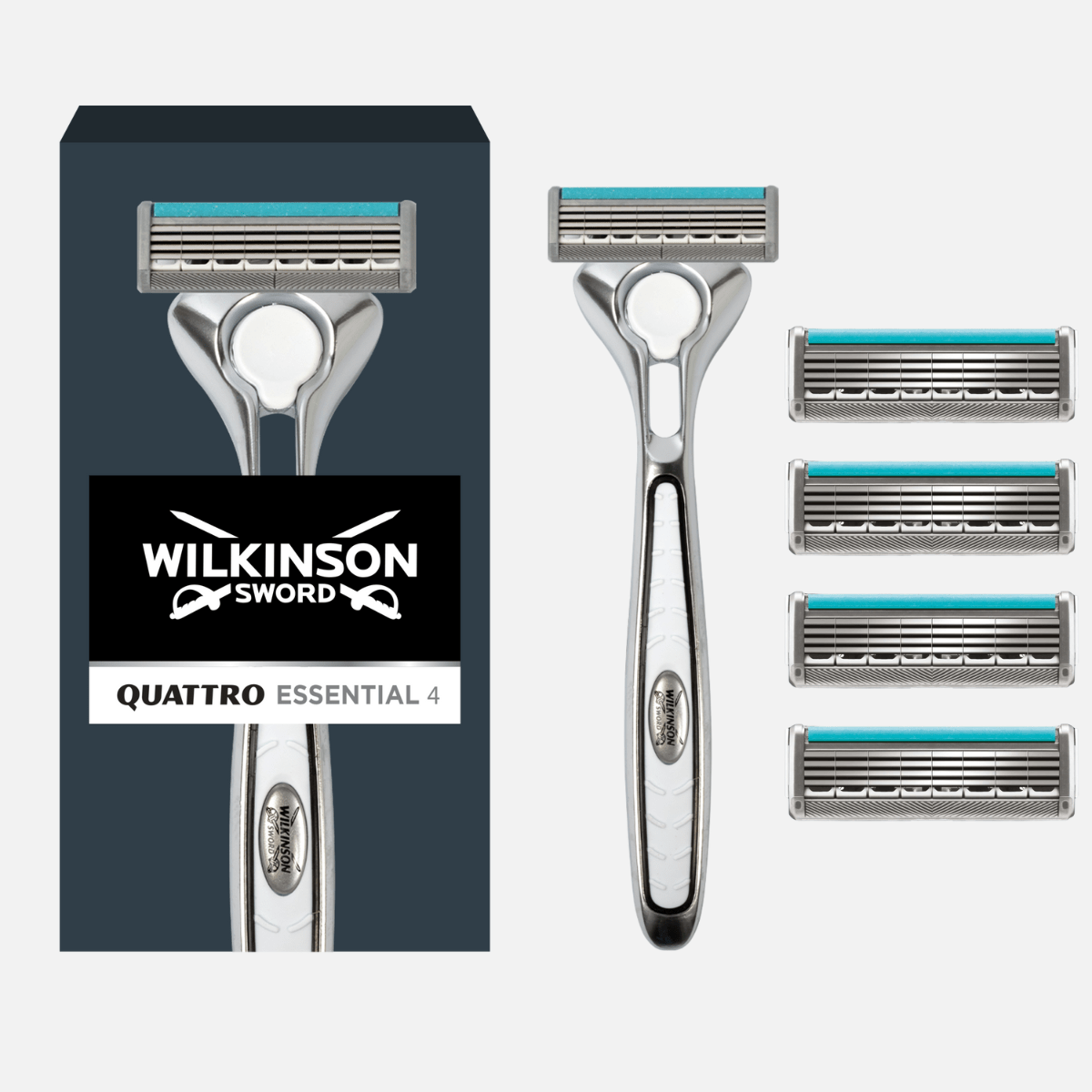 Quattro Titanium Sensitive Razor