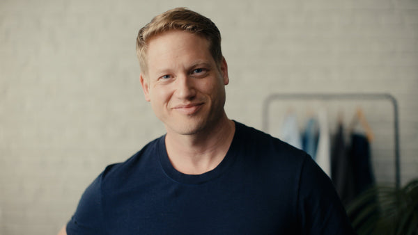 Man smiling