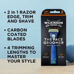 Thumbnail: The Face Groomer Men’s Razor Blade Refills 4 pack