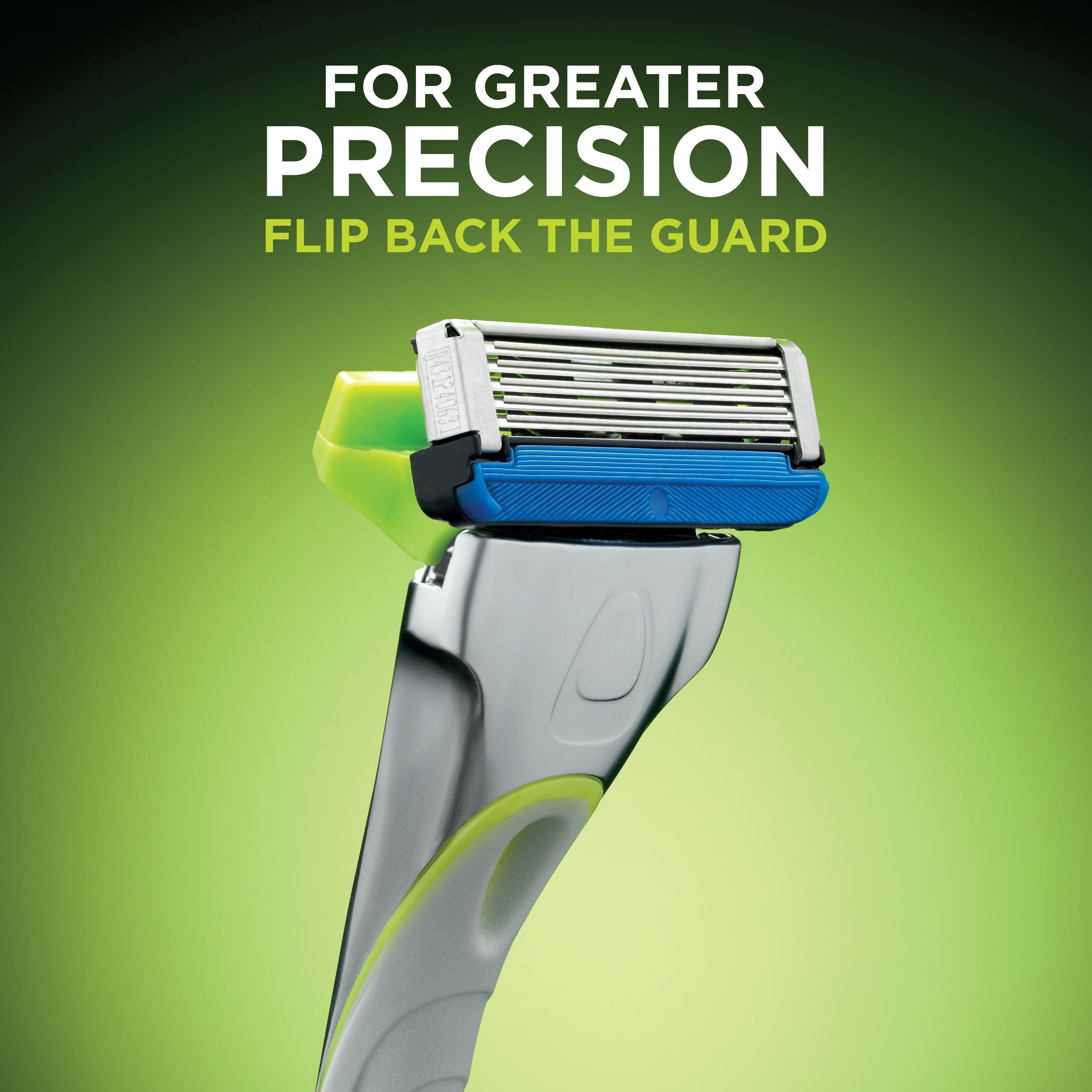 Hydro Razor with flip back guard