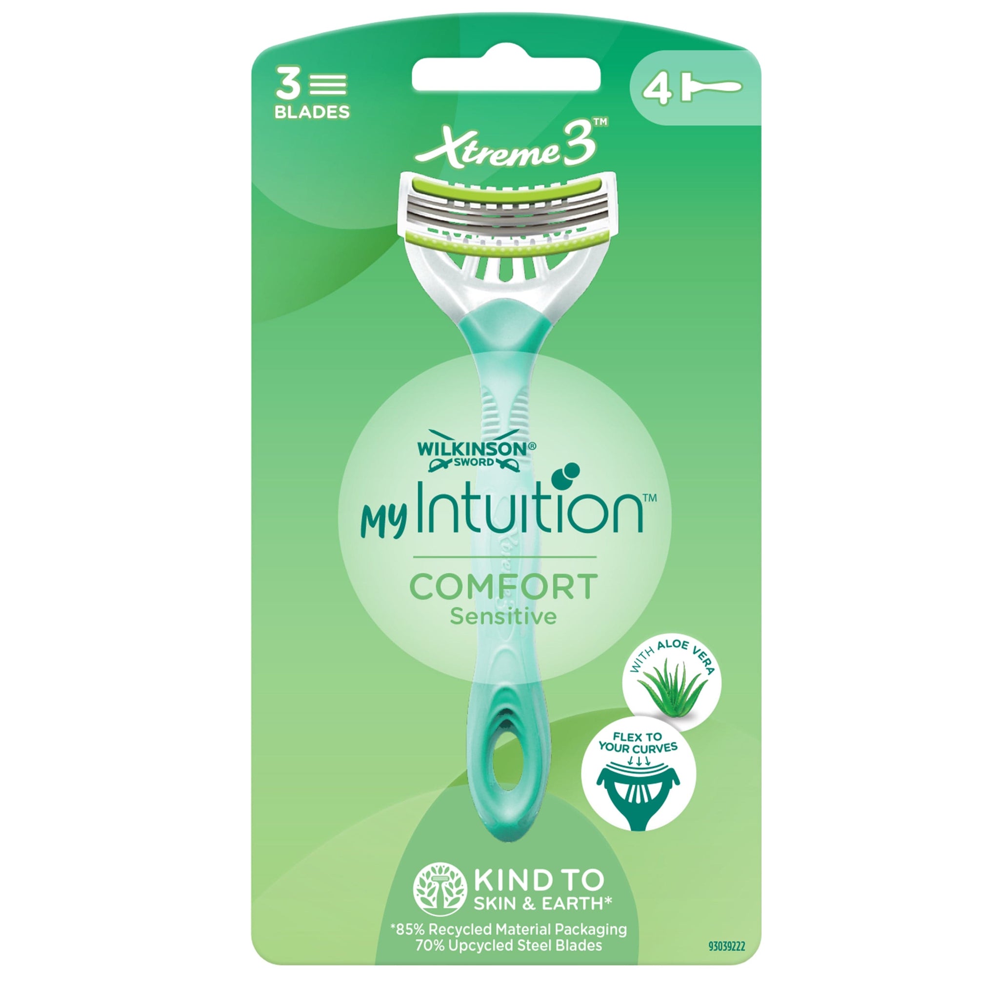 myIntuition Comfort Sensitive Disposable Razors