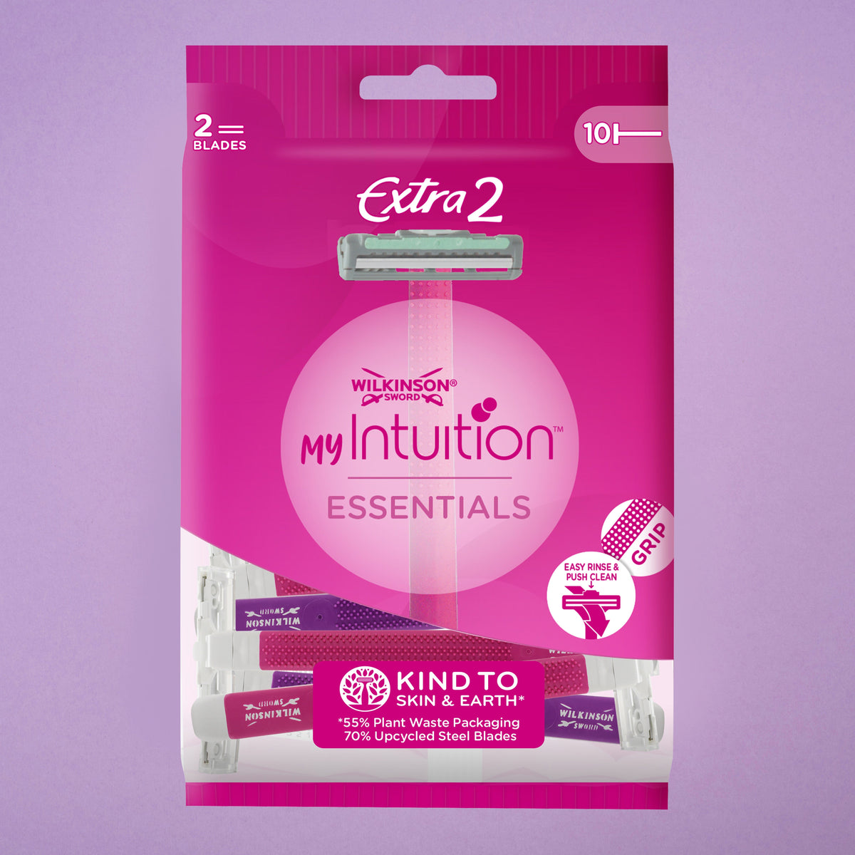Extra Razors Extra 2 Essentials Disposable Razor | Wilkinson Sword
