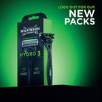 Hydro 3 Men’s Razor & Blade Pack