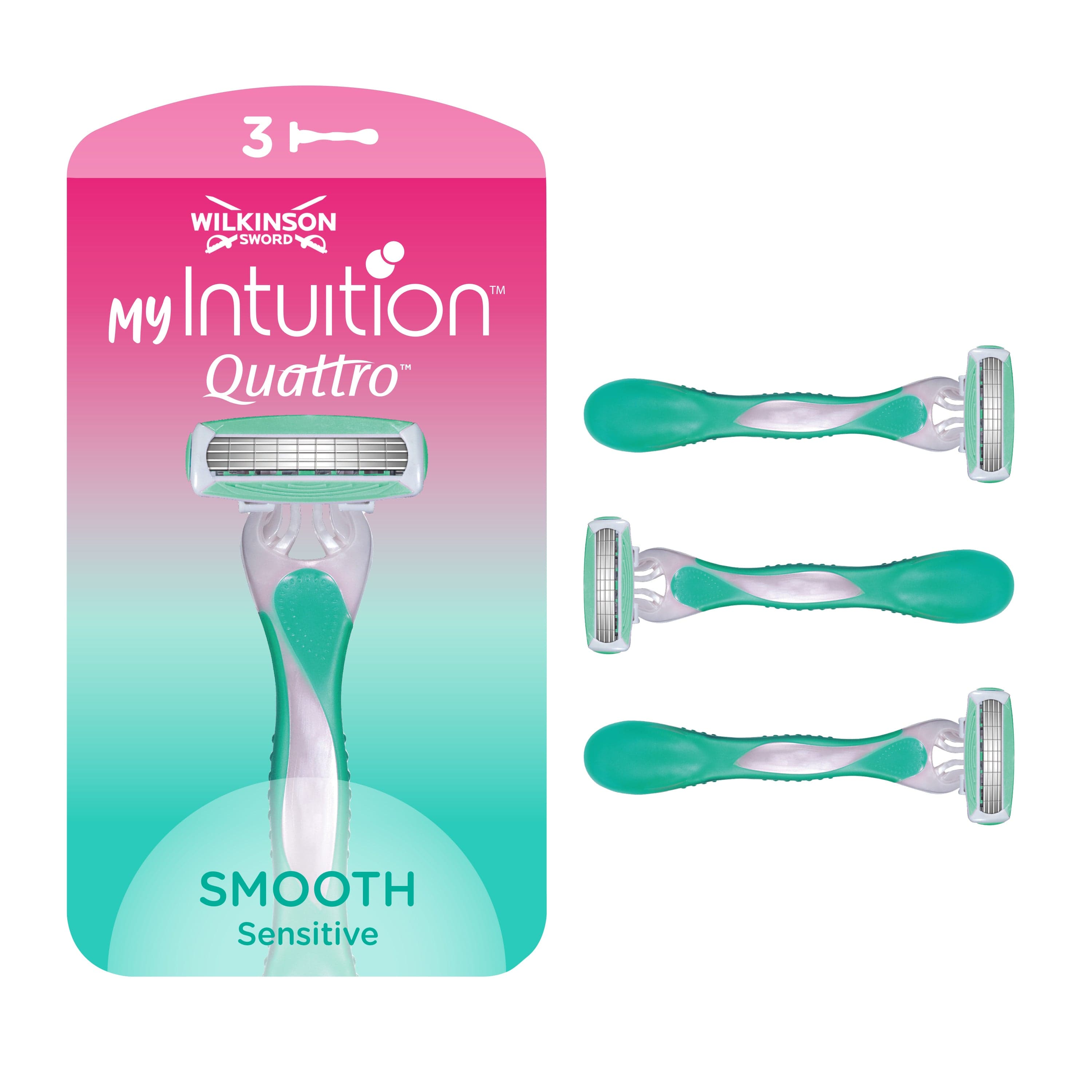 Quattro Smooth Sensitive Disposable Razor