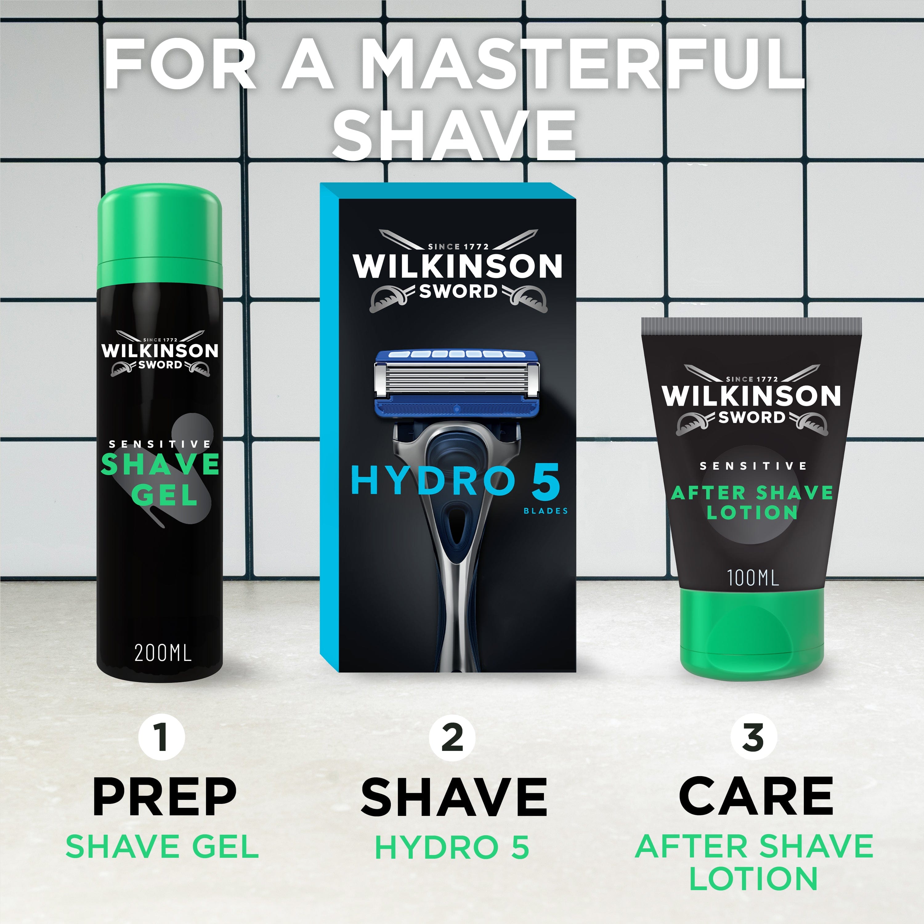 Sensitive Shave Gel 200ml – Wilkinson Sword