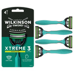 Xtreme 3 Sensitive Men's Disposable Razor 4 pack