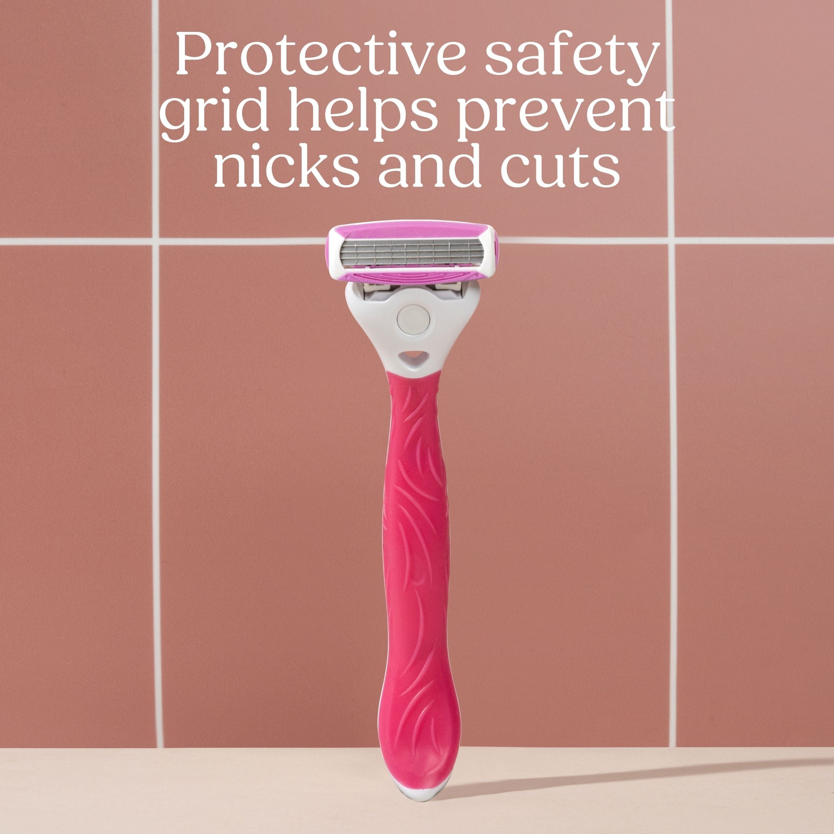 Quattro For Women Rose Gold Razor & Bade pack | Intuition