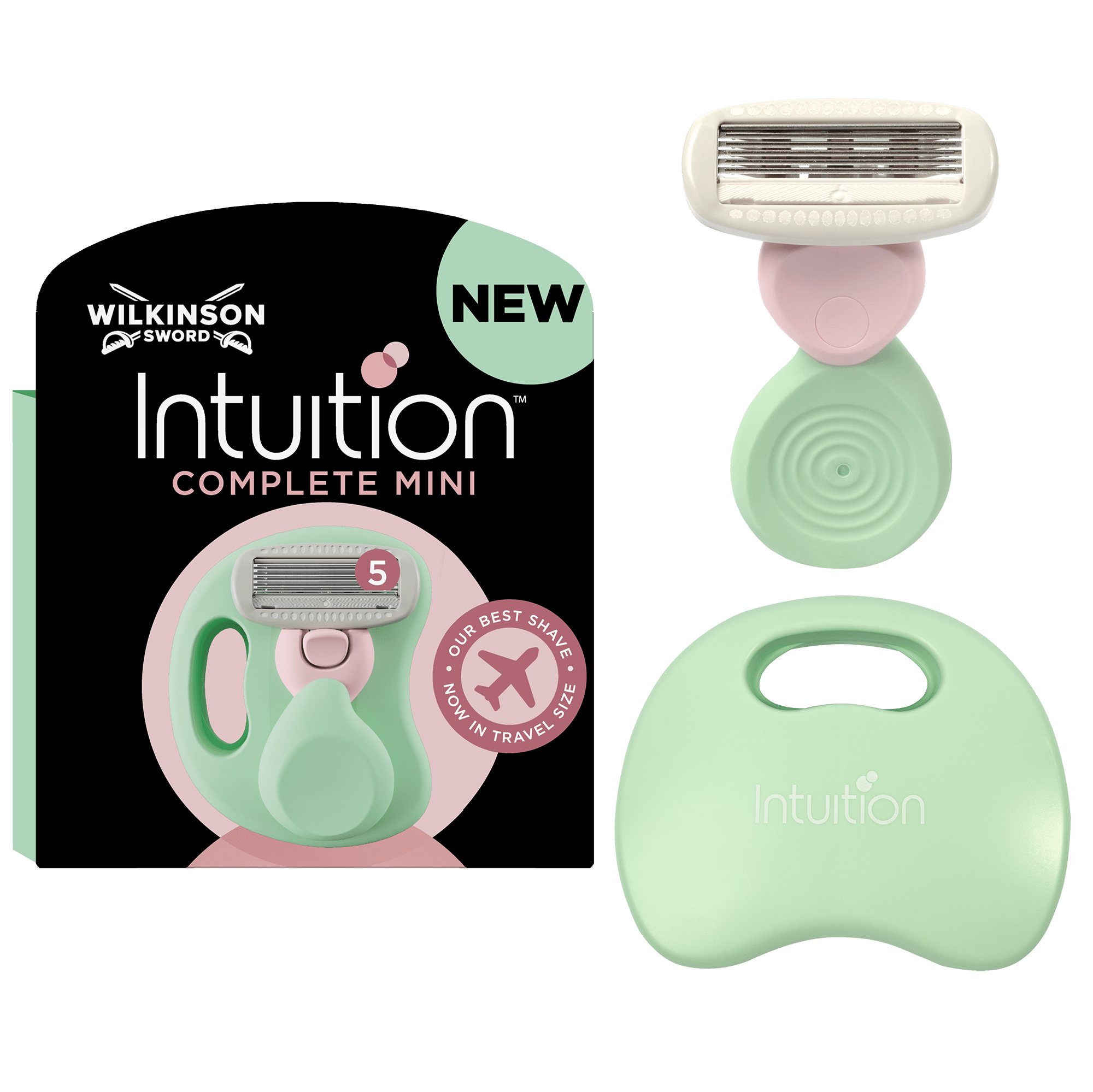 Intuition Complete Mini Razor + Travel case – Wilkinson Sword