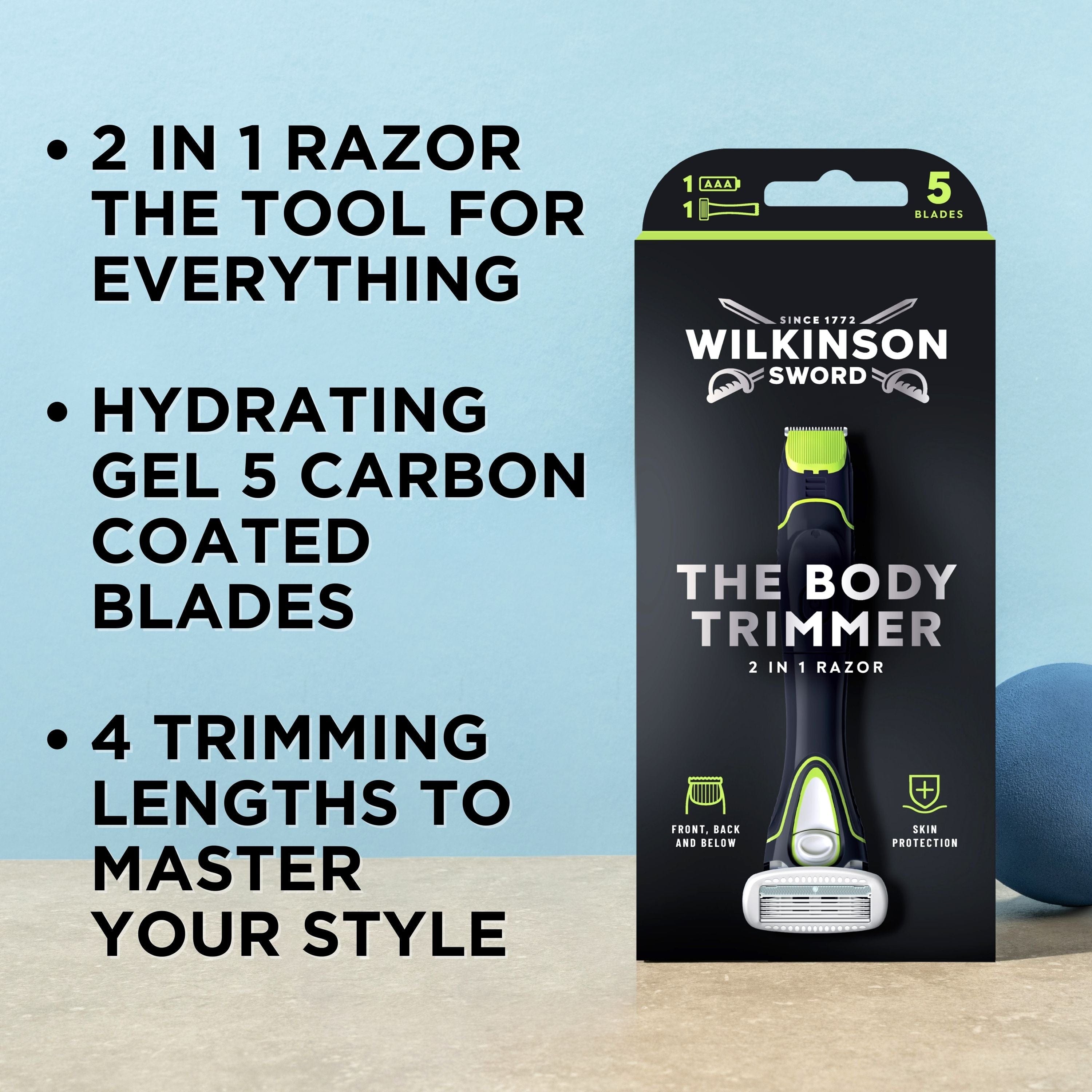 The Body Trimmer Men’s Razor