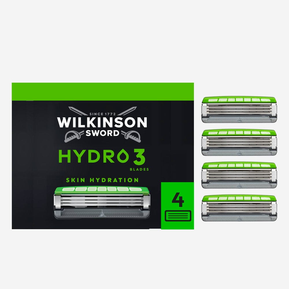 Hydro 3 Men’s Razor Blade Refills 4 pack