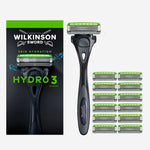 Hydro 3 Men’s Razor & Blade Pack
