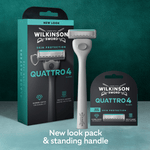 Quattro Men’s Razor Blade Refills