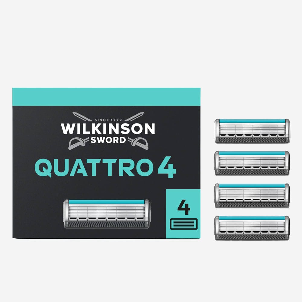Quattro Men’s Razor Blade Refills
