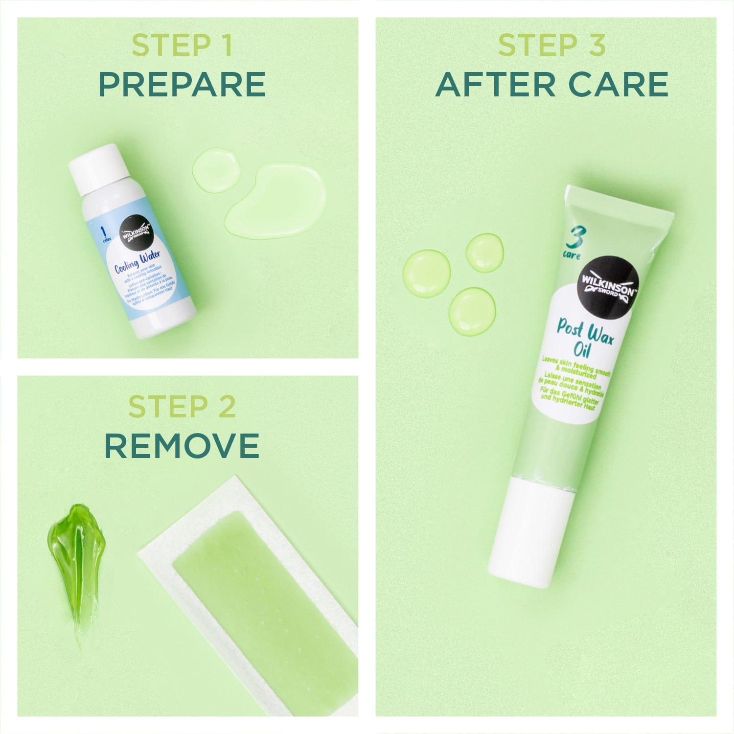 Wilkinson Sword's body wax strips