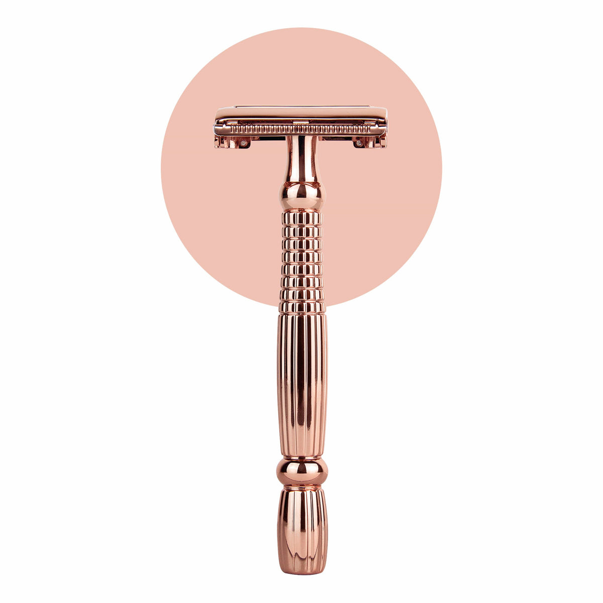 Solid Gold Razor Intuition Double Edge Rosegold Razor | Wilkinson Sword