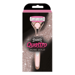 Quattro For Women Rose Gold Razor