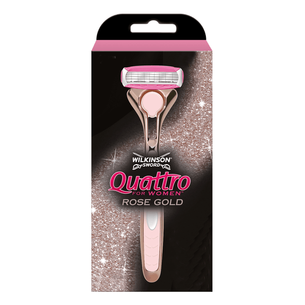Quattro For Women Rose Gold Razor