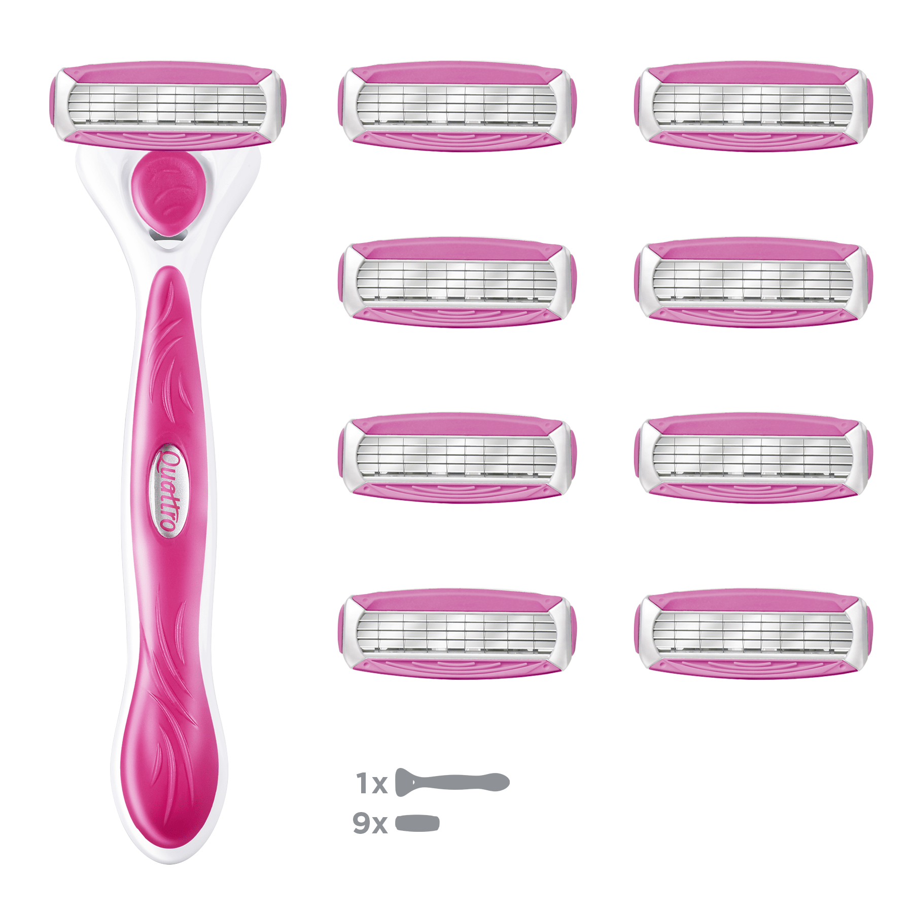 Quattro Disposable Razor for women