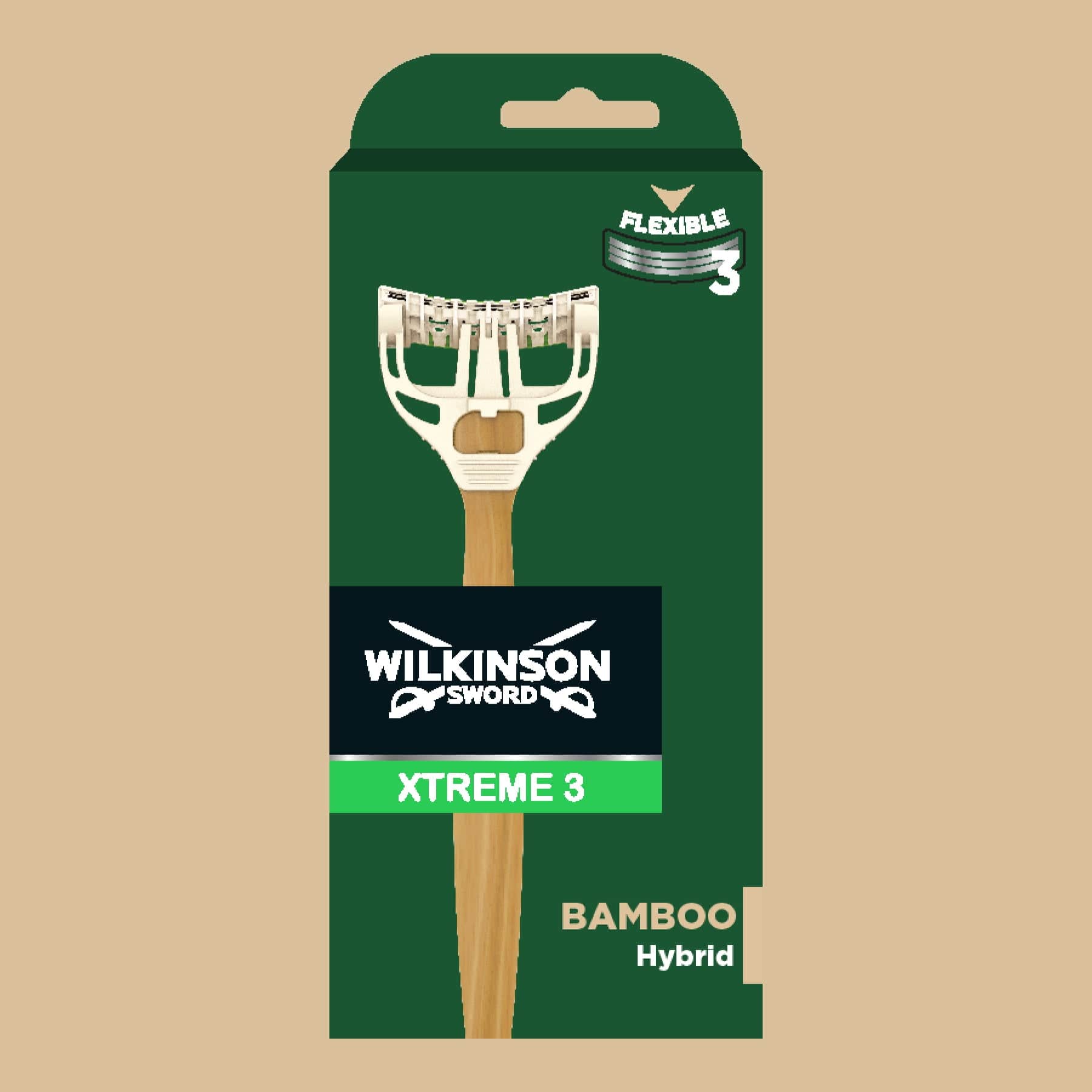 Xtreme 3 Bamboo Hybrid Razor