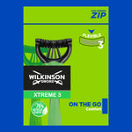 Xtreme 3 On The Go Comfort Disposable Razor